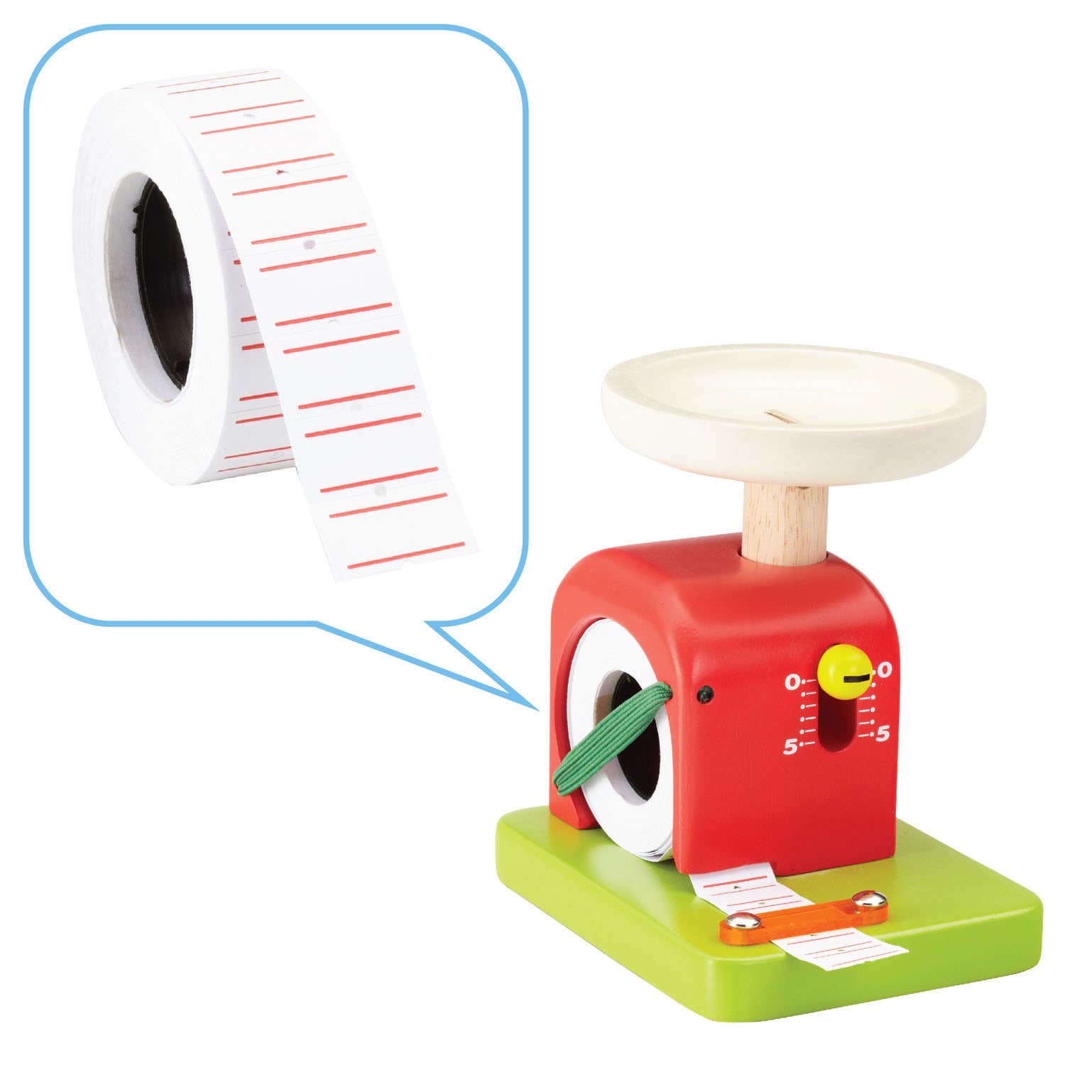 Wonderwereld Houten Keukenweegschaal