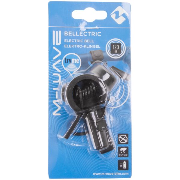 M-Wave Bell black 120dB electric bicycle bell 420270
