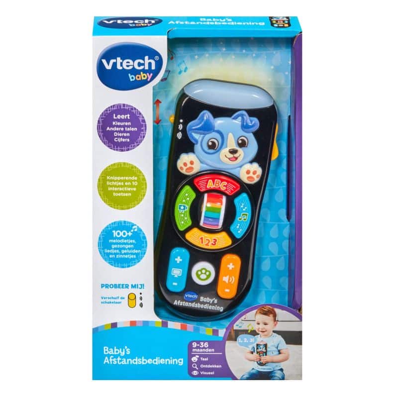 Vtech babyapo;s afstanden bediening met wel 100 melodietjes