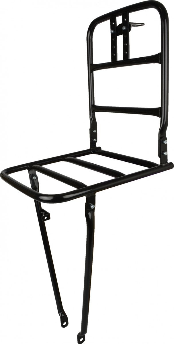 Voordrager 24 zwart aluminium