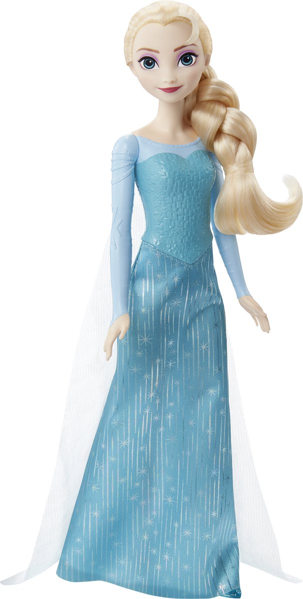 Mattel disney frozen elsa - pop - blauwe jurk