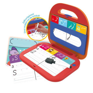 Jumbo - ik leer - schrijven - educatief spel - vanaf 4 jaar - speelgoed in koffer