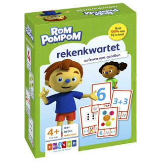 Zwijsen rompompom rekenkwartet | 2 stuks