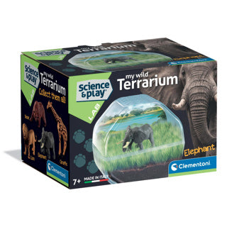 Clementoni wild terrarium olifant | 2 stuks