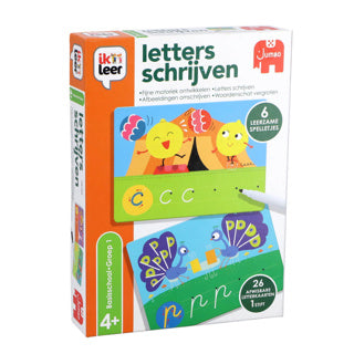 Jumbo ik leer letters schrijven educatief spel
