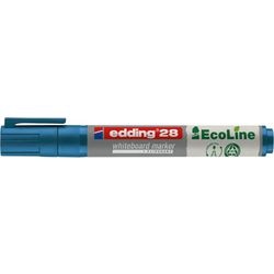 Boardmarker ecoline 28 edding ronde punt 1,5-3mm blauw