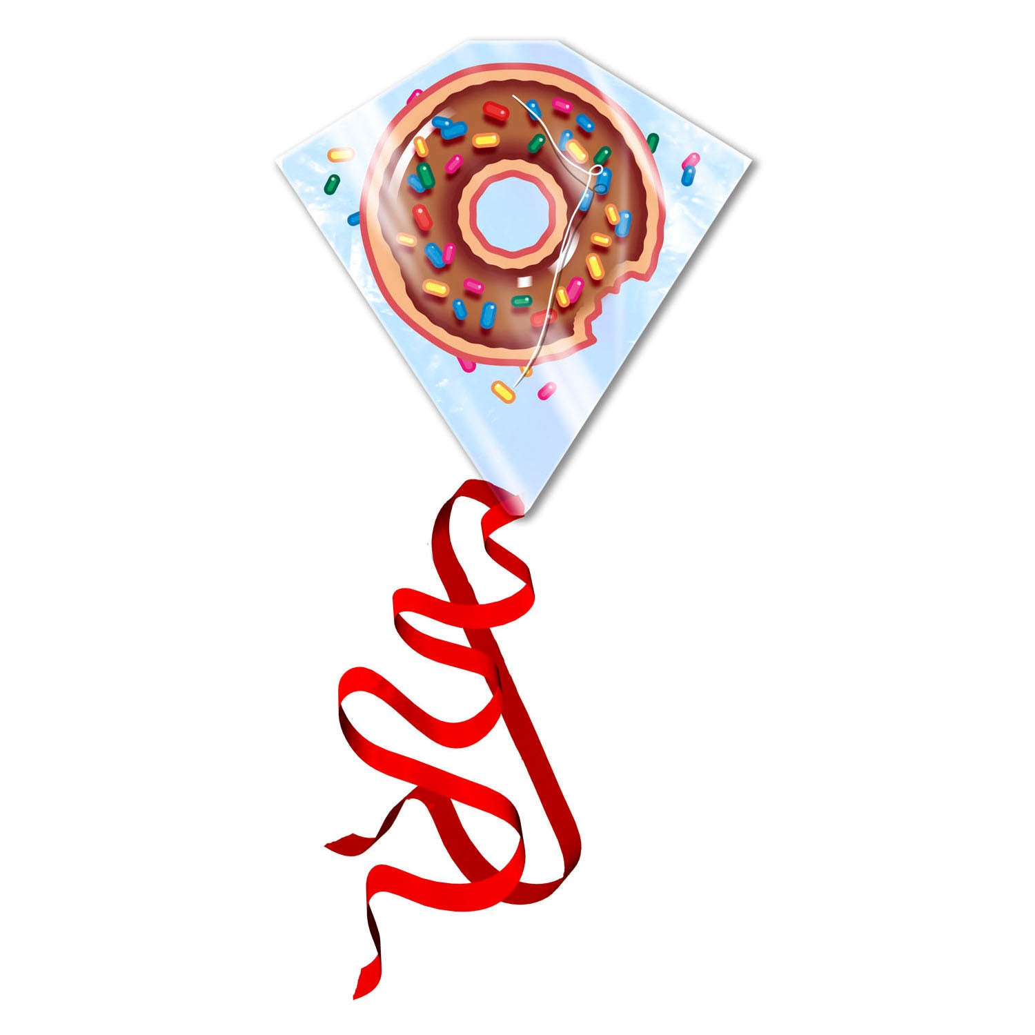 Vliegers klaar om te vliegen - vlieger donut