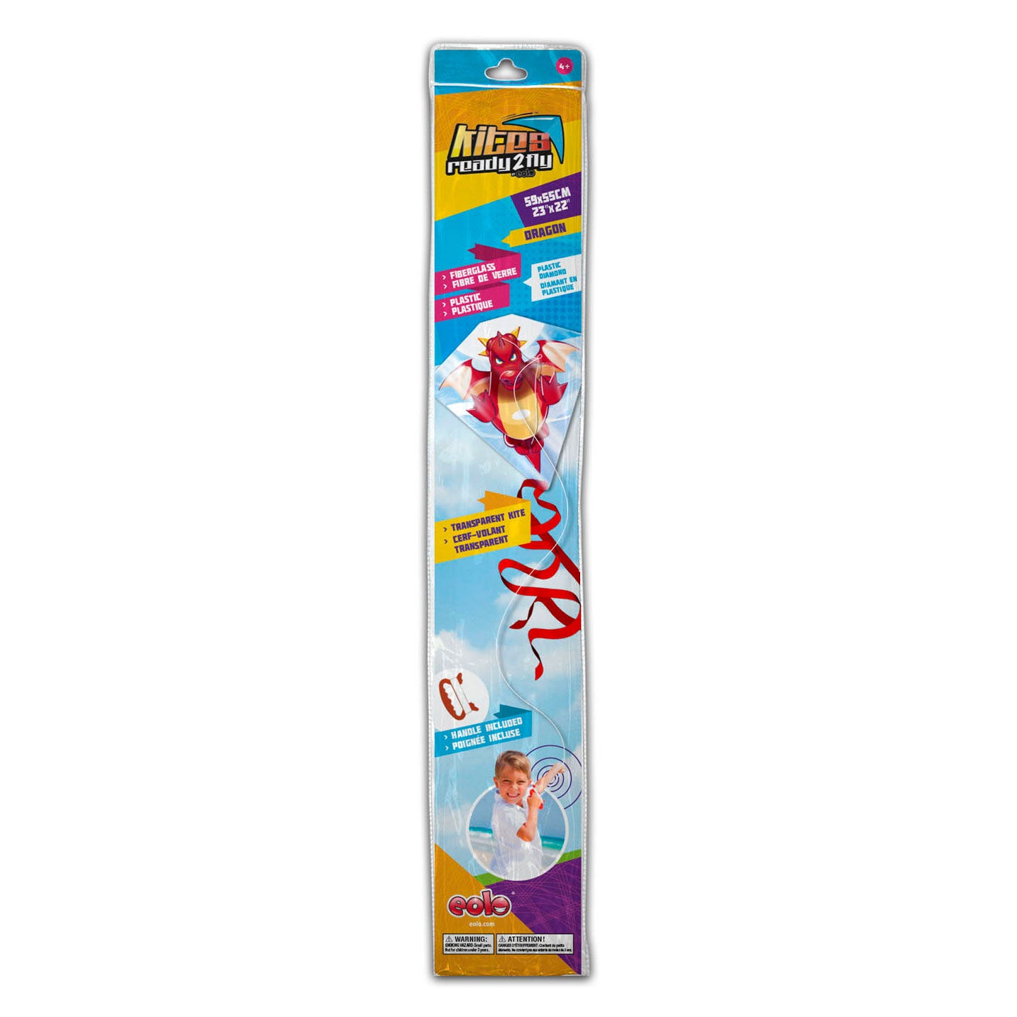 Vliegers klaar 2 vliegen - vlieger draak