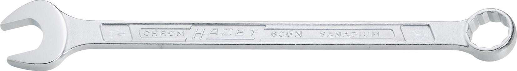 Hazet ring-steeksleutel 600na ring-maulschluessel3 4 chrome-plated l1= 268mm