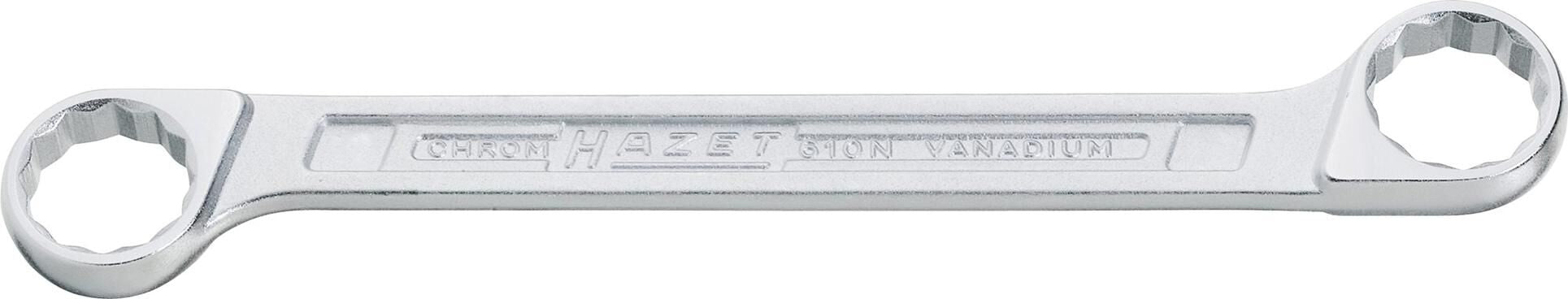 Hazet dubbele ringsleutel do-ring wrench 6x7mm form b straight