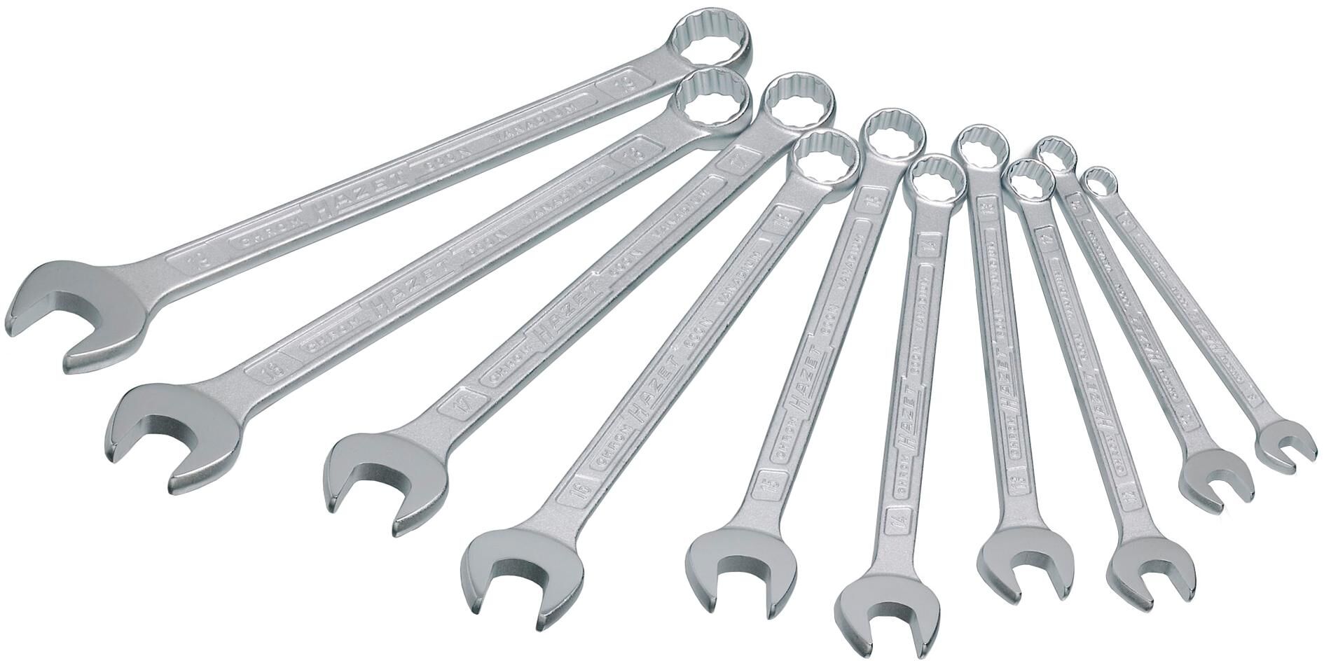 Hazet ring-steeksleutel set open-ended ring wrench se