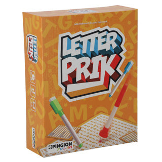 Intro pingion games - letterprik bordspel