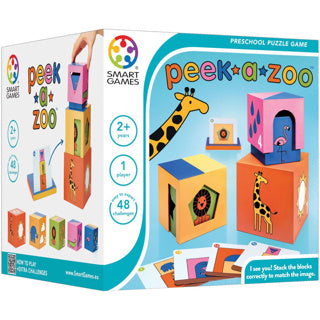 Smartgames spel peek-a-zoo | 2 stuks