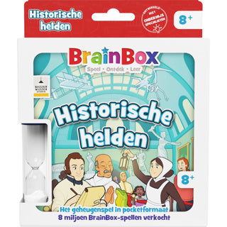 Brainbox pocket historische helden - weetjesspel
