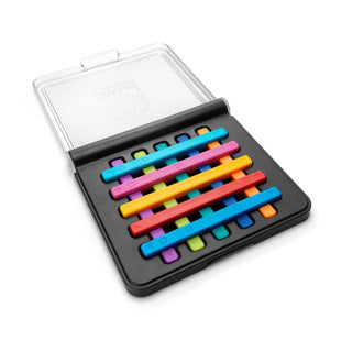 Smartgames iq stixx - logisch denkspel reispuzzel - 120 opdrachten met inkepingen - educatief solospel voor kinderen en volwassenen - vanaf 7 jaar
