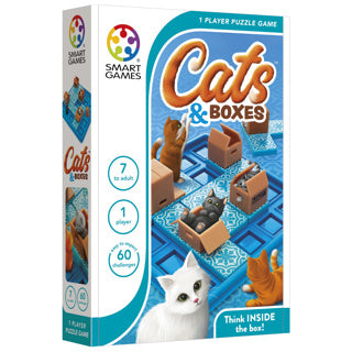 Smartgames smart games cats and boxes - denkspel | 2 stuks