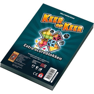 Spel keer op keer scoreblok 2 stuks niveau 1