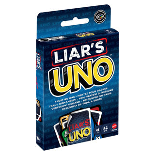 Mattel games spel uno liars | 4 stuks