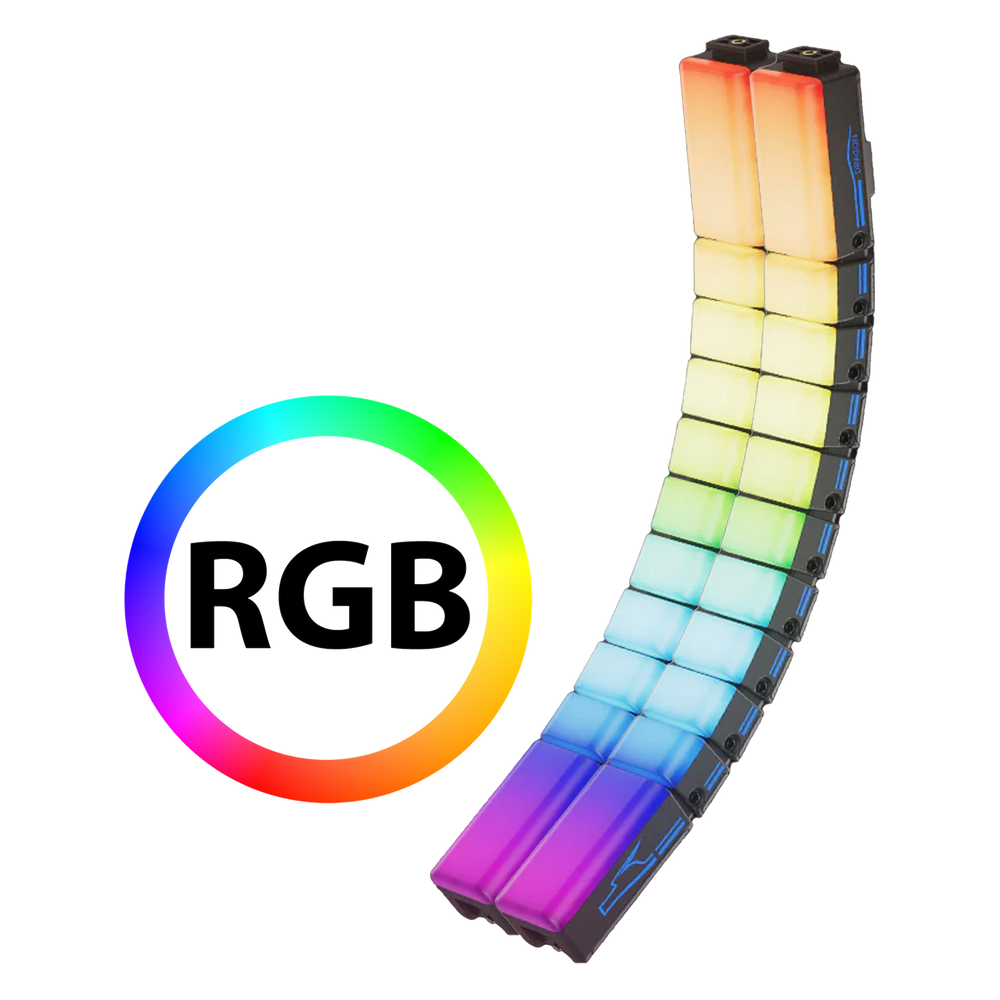 Sirui rgb led paneel b15r-d buigbaar