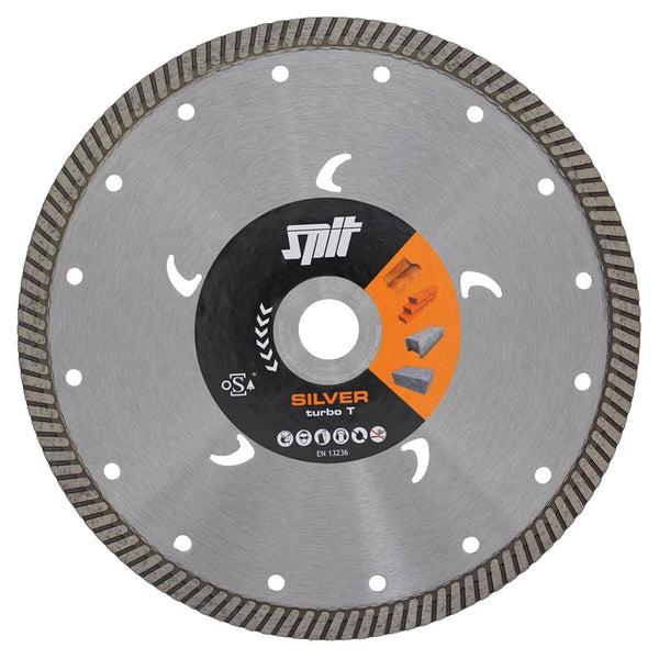 Spit silver turbo-t diamantzaagblad ø230x22.2mm