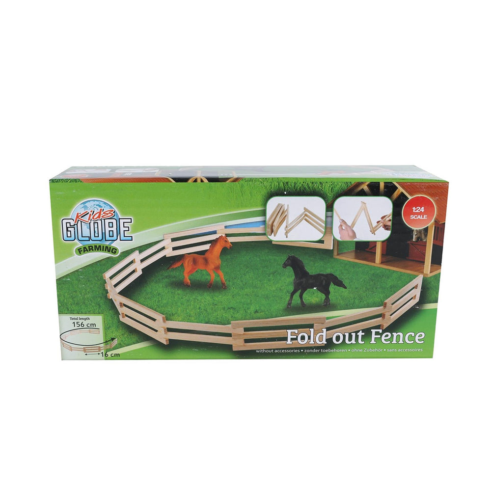 Kinderglobe houten omheining 1:24, 156cm