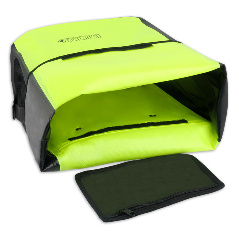 Lynx Vally xl e-bike enkele fietstas 21l. neongeel