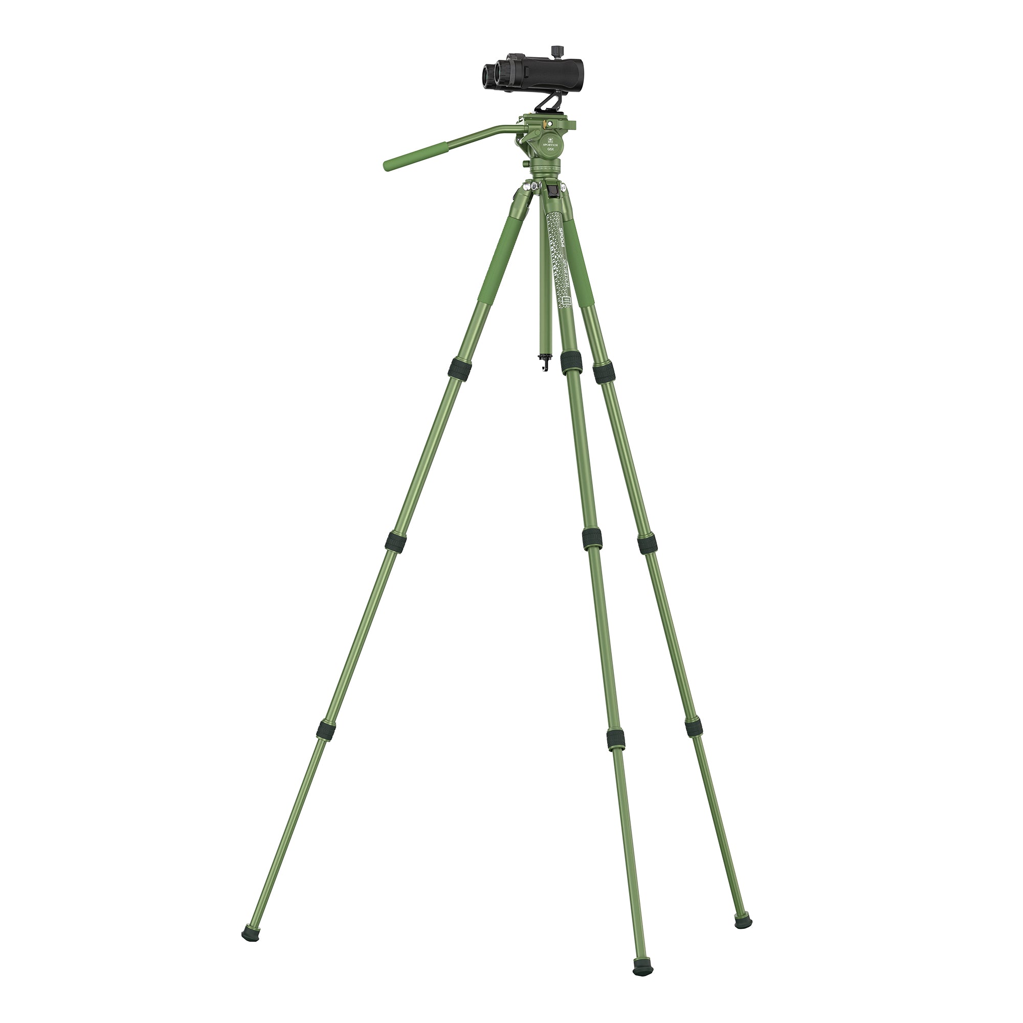 Sirui sportich statief sp004+g5x groen