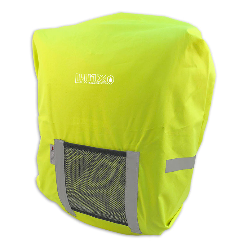 Lynx regenhoes voor fietstas en rugzak