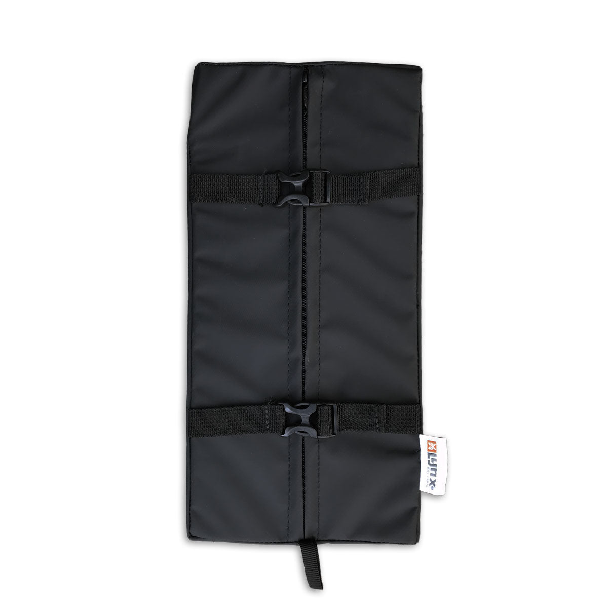 Coussin de siège Lynx sur support noir avec boucle résistant à l'eau