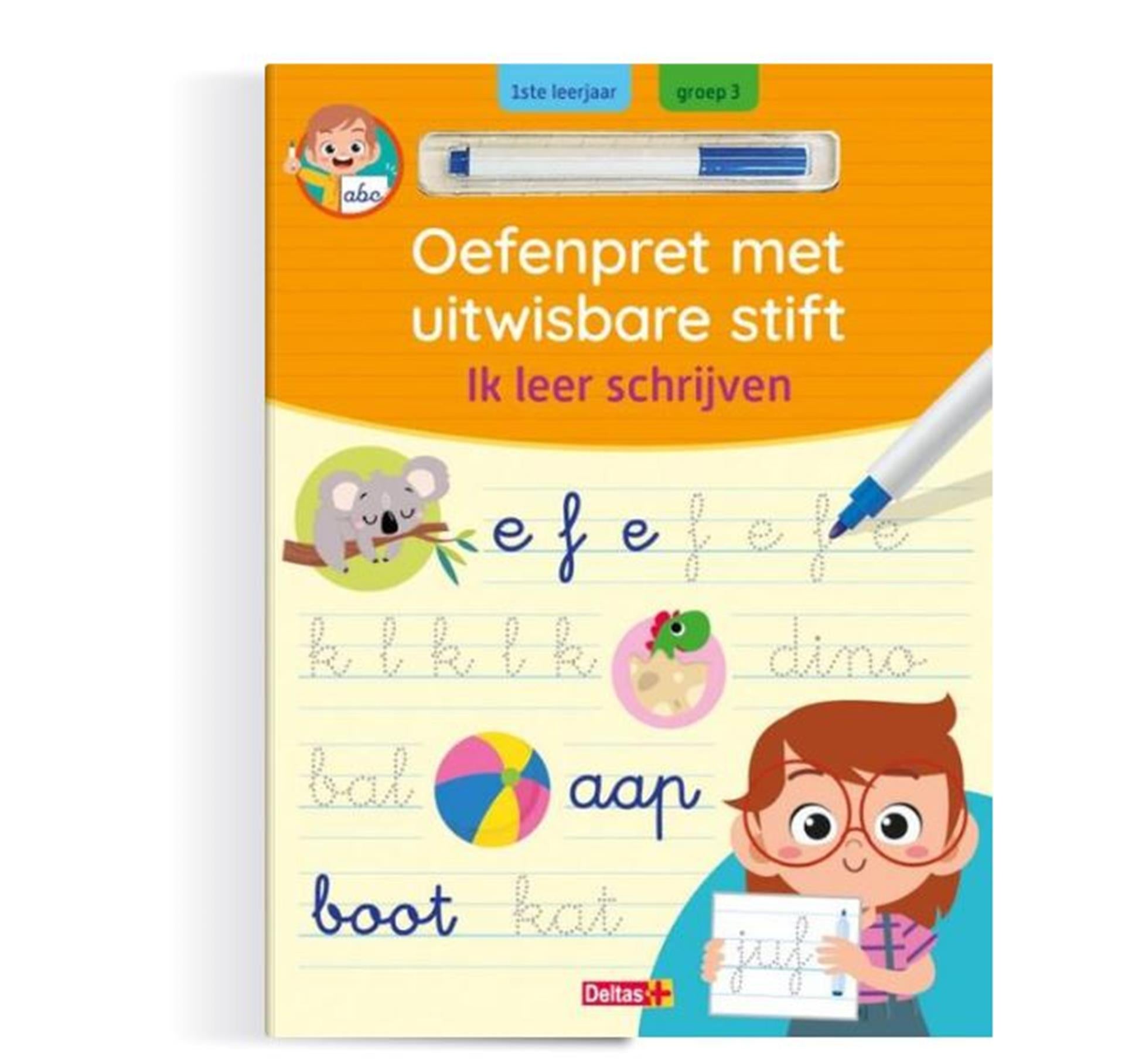 Deltas oefenpret - ik leer schrijven