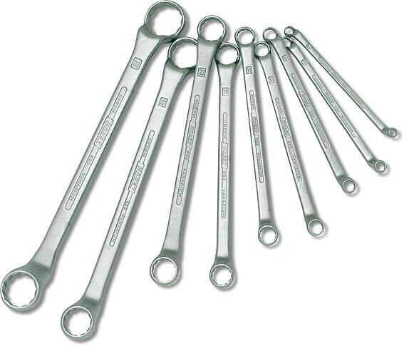 Hazet dubbele ringsleutel set do-ring-lock set, 8 pcs. ,deep cranked