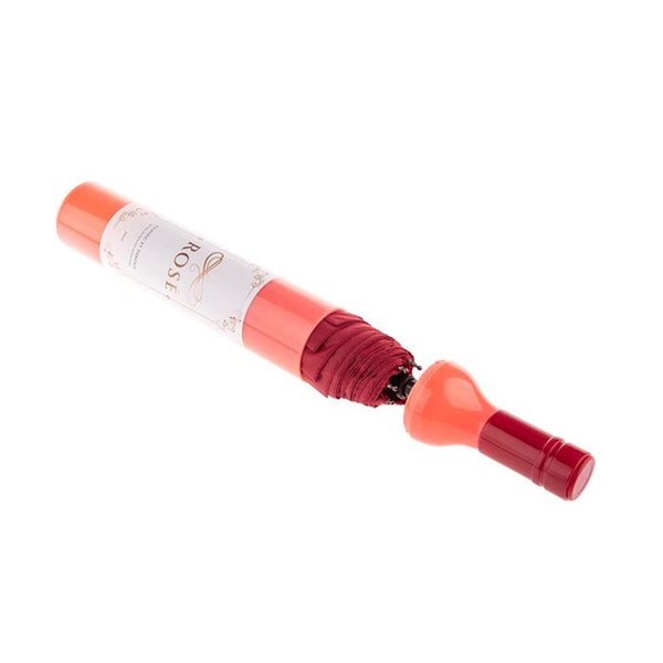 Ootb vouwparaplu rose wijnfles ø90cm