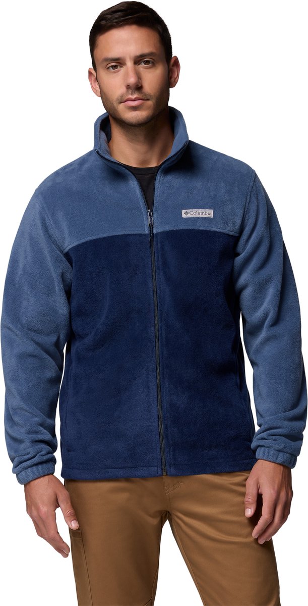 Columbia steens mountain™ full zip 2.0 fleece jas heren - fleece jas met volledige ritssluiting - fleece vest - blauw - maat xxl