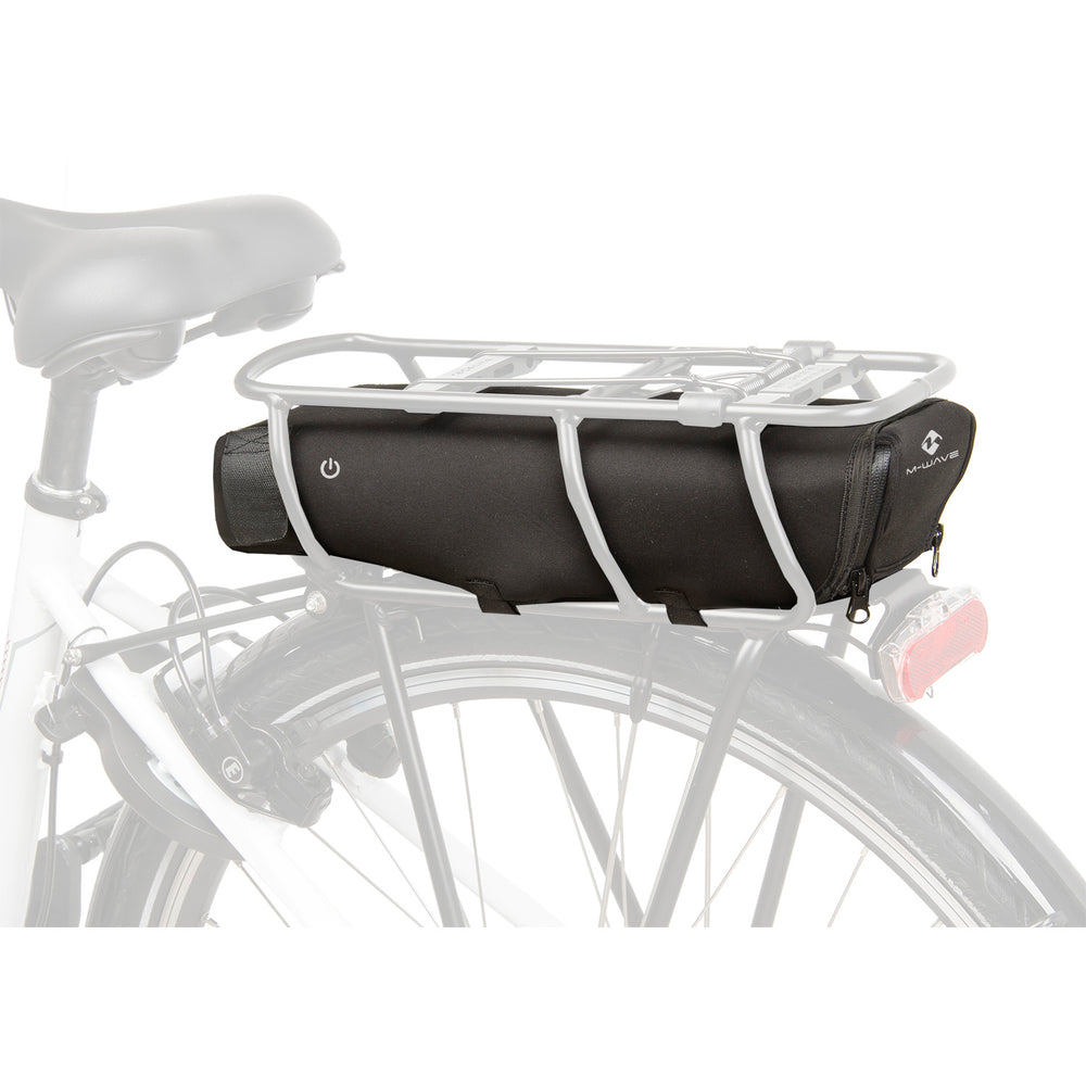 housse de protection pour batterie e-bike Shimano Bosch noir