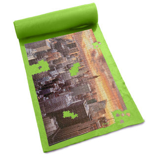 (leeg) luxe puzzelrol voor 500-1000 stuks puzzels inclusief 1000 stukjes puzzel assorti | 4 stuks