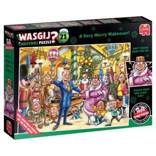 Wasgij christmas 21 legpuzzel - een feestelijke make-over! - 2x1000st.