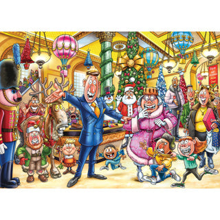 Wasgij christmas 21 legpuzzel - een feestelijke make-over! - 2x1000st.