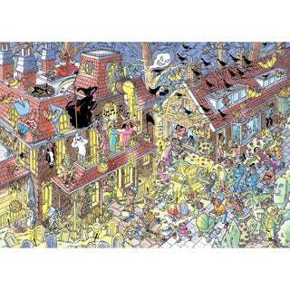Jumbo jan van haasteren puzzel trick or treat 500pcs