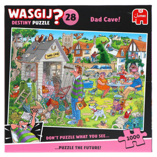 Wasgij destiny 28 - de mancave van pa! 1000 stukjes
