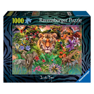 Ravensburger puzzel jungle tijger 1000 stukjes