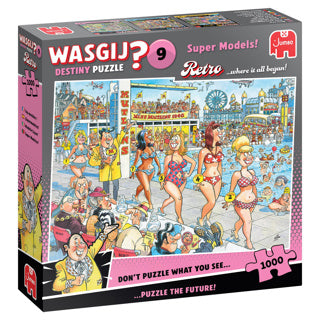 Waspuzzel retro topmodellen 1000 stukjes