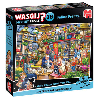 Wasgij mystery 28 - kat-en-muisspel! - 1000 stukjes puzzel - legpuzzel