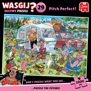 Wasgij op de camping! 1000 stukjes