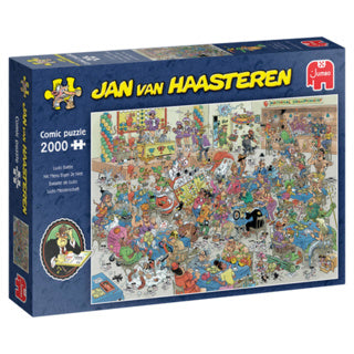 Jan van haasteren puzzel nederlands kampioenschap mens erger je niet 2000 stukjes