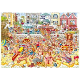 Jumbo wasgij retro originele 8 legpuzzel - vloed!, 1000st.