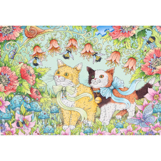 Ravensburger puzzel kattenvriendschap 1000 stukjes