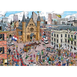 Ravensburger – cities of the world: den haag – legpuzzel – 1000 stukjes