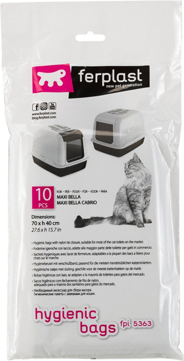 Ferplast kattenbakzak fpi 5363 maxibell - 10 st