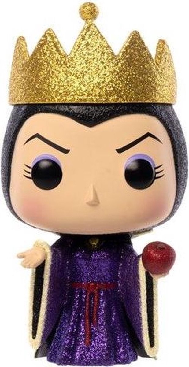 Funko snow white - disney pop! evil queen (diamond glitter) 9 cm verzamelfiguur - multicolours