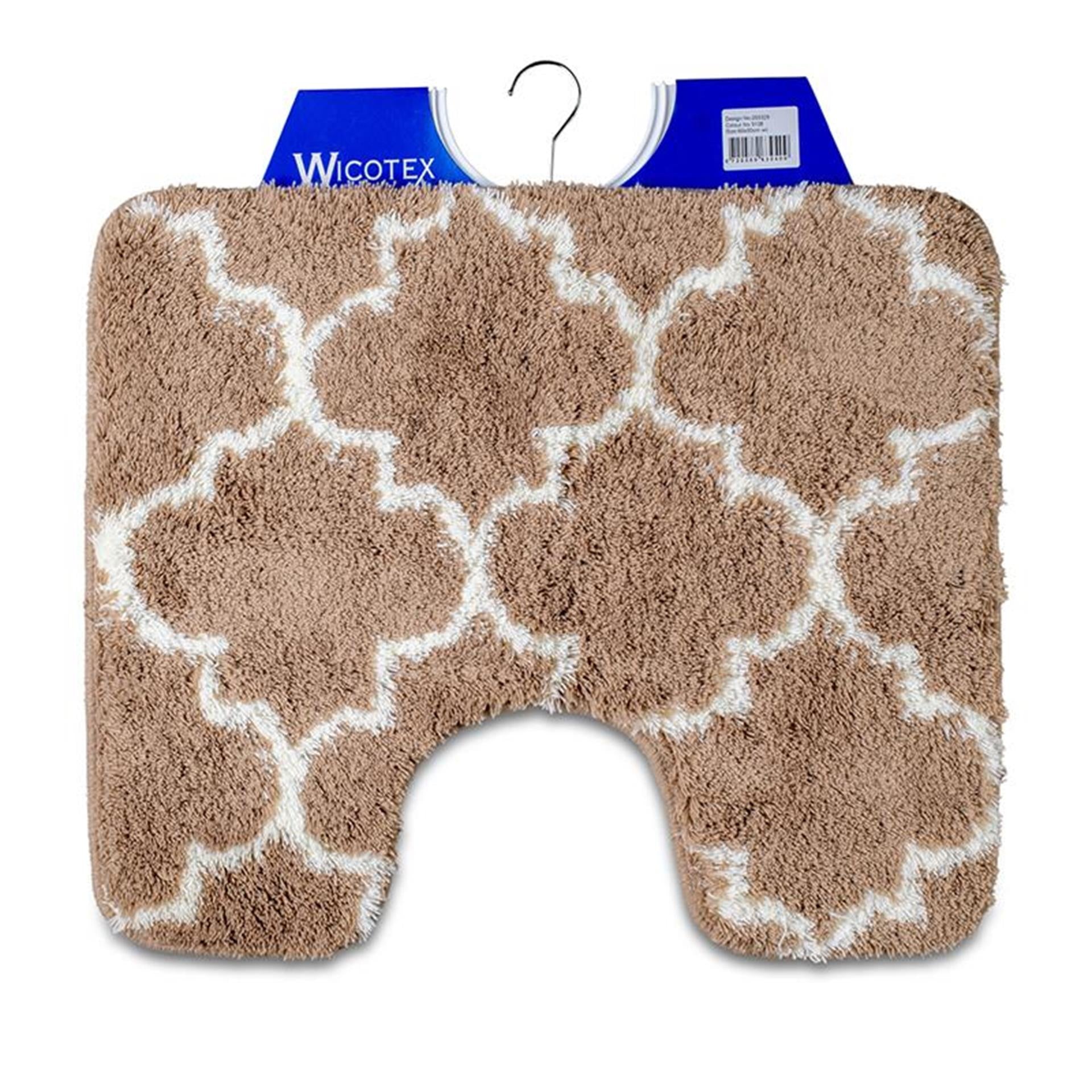Wicotex toiletmat marseille taupe 50x60cm